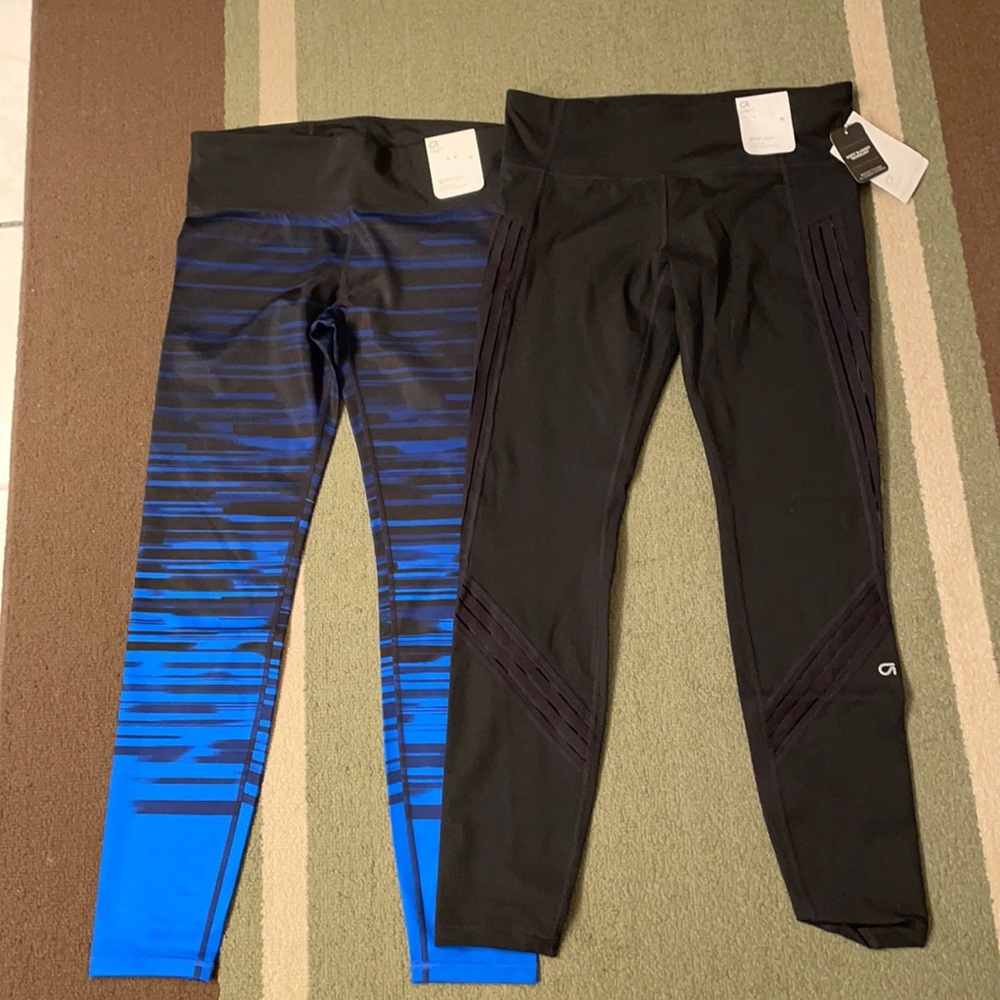 NWT Lot of 2 Gapfit Gfast leggings Sz M.